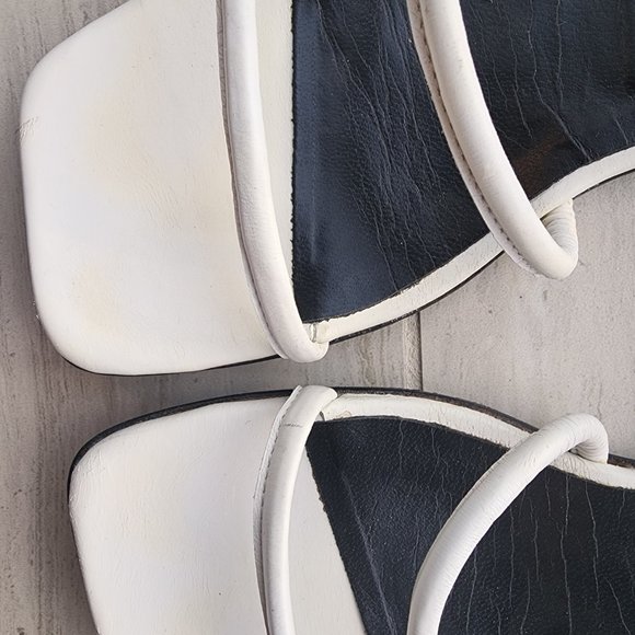 dorateymour white strappy flat sandals size 36 - Picture 5 of 9